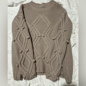 NWOT Boutique PomPom‎ Knitted Sweater